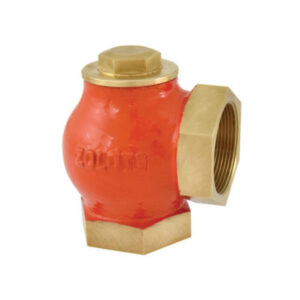 ZOLOTO Bronze Angle Type Lift Check Valve (Screwed)