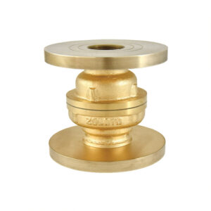 ZOLOTO Bronze Vertical Lift Check Valve (Flanged)