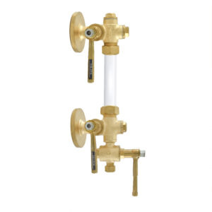 ZOLOTO Bronze Sleeve Packed Water Level Gauge (Flanged)