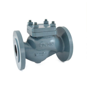 ZOLOTO Cast Iron Horizontal Lift Check Valve Straight Pattern (Flanged)
