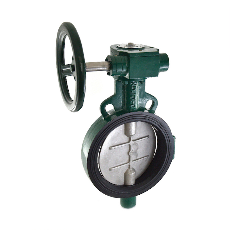 ZOLOTO Butterfly Valve (Wafer Type), PN-16 SS-304 Disc (Gear)