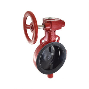 ZOLOTO Butterfly Valve Wafer Type with S.G. Iron Disc, PN25 (Gear)