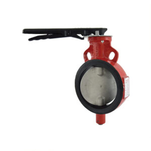 ZOLOTO Butterfly Valve Wafer Type with S.S.-304 Disc, PN25 (Lever)
