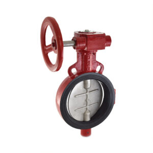 ZOLOTO Butterfly Valve Wafer Type with S.S.-304 Disc, PN25 (Gear)