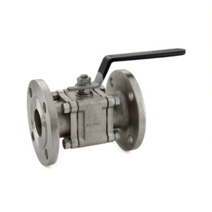ZOLOTO Stainless Steel CF8M (SS-316) 3 Pc Design Ball Valve Class-150 (Flanged)