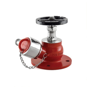 ZOLOTO Stainless Steel SS-304 Landing (Fire Hydrant) Valve as per IS:5290 (Flanged)