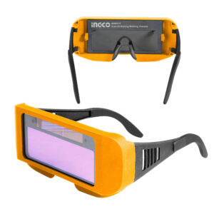 Auto- darkening welding glasses