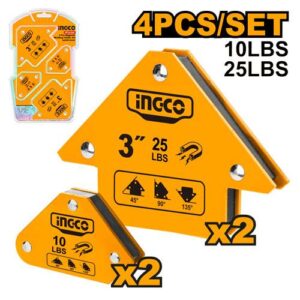 4 Pcs magnetic welding holder set
