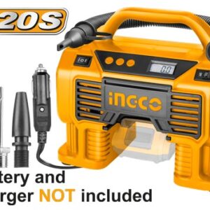 Lithium-ion auto air compressor