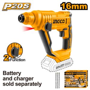 Lithium-ion rotary hammer