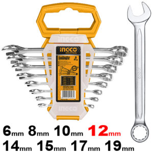 Combination spanner set