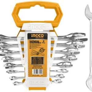 Double open end spanner set