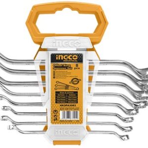 Offset ring spanner set