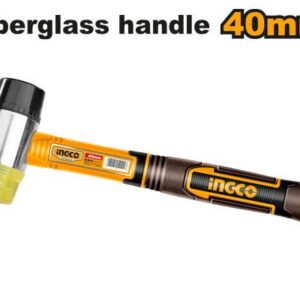 Rubber and plastic hammer