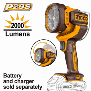 Cordless work lamp