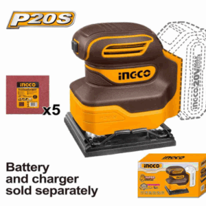 Cordless sheet sander