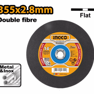 Abrasive metal cutting disc