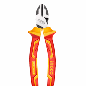 Insulated high leverage diagonal cutting pliers
