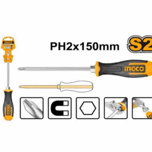 Phillips go- through screwdriver