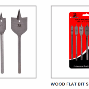 WOOD FLAT BIT SET
