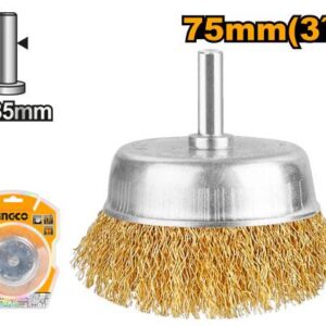 Wire cup brush
