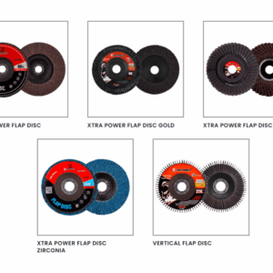 FLAP DISC 4" XTRA POWER GOLD