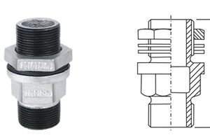 ZOLOTO-M G. I. Malleable Pipe Fitting - Tank Nipple