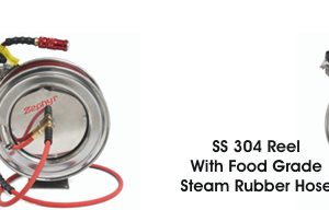 FOOD GRADE WATER / STEAM HOSE REELS