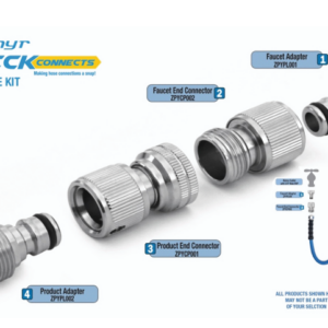 Quick Connect Complete - 4 Piece Kit