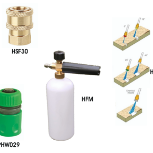 Spray Nozzle Set of 5 types