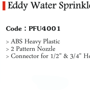 Eddy Water Sprinkler Nozzle