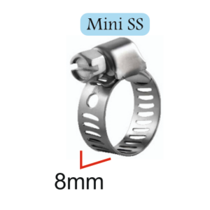SS Worm Drive Mini Hose Clip