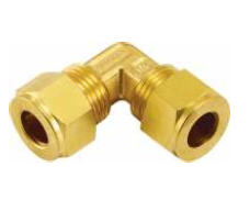 Olive Male Elbow Assembly (BSP) (2 Nuts + 6MM)