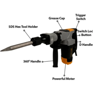 XP-1136 DEMOLITION HAMMER 1200W