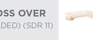 CROSS OVER FABRICATED SDR 11