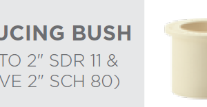 REDUCING BUSH SDR11/SCH80