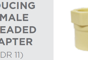 REDUCING FEMALE THREADED ADAPTER SDR 11