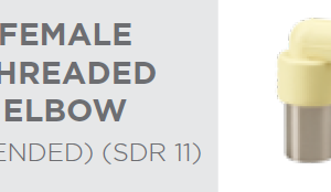 FEMALE THREADED ELBOW SDR 11