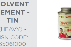 SOLVENT CEMENT TIN HEAVY